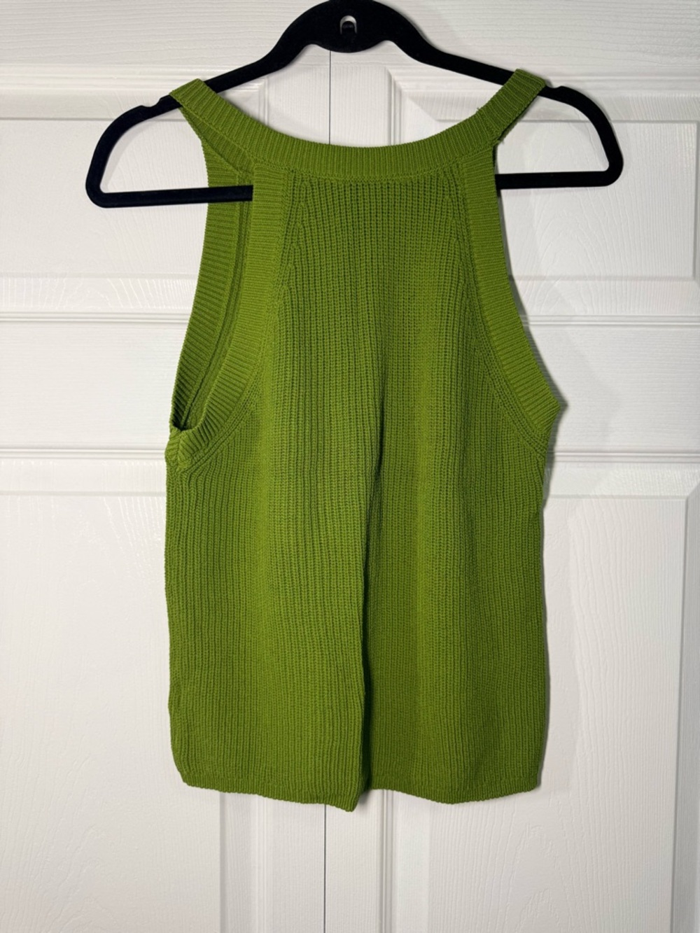 Olivia Rae Olive Green Ribbed Knit Tank - Picture 2 of 6